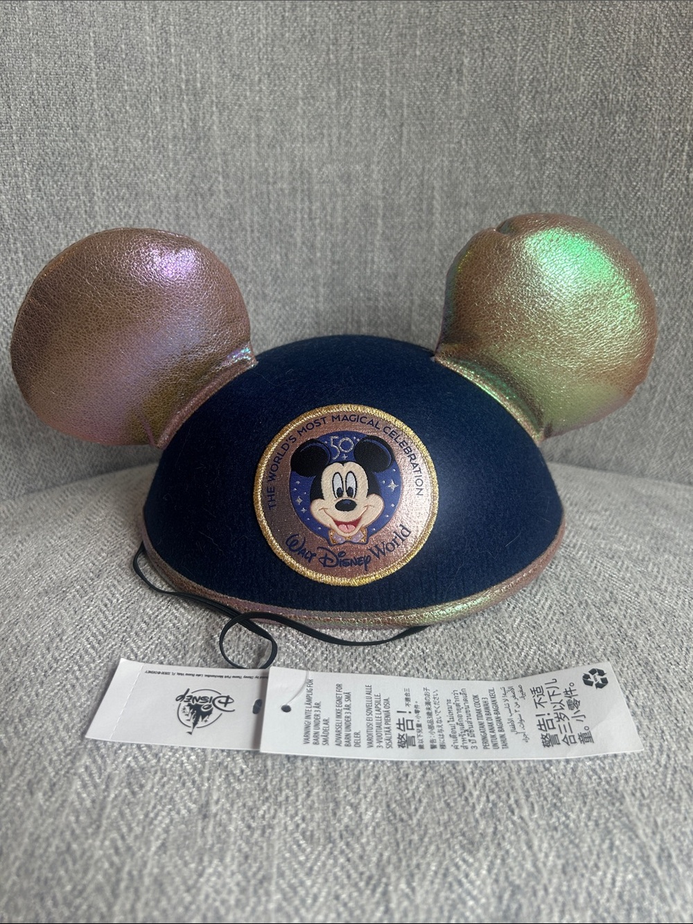 Disney Parks Mickey Mouse 50th Anniversary Ears (NWT)